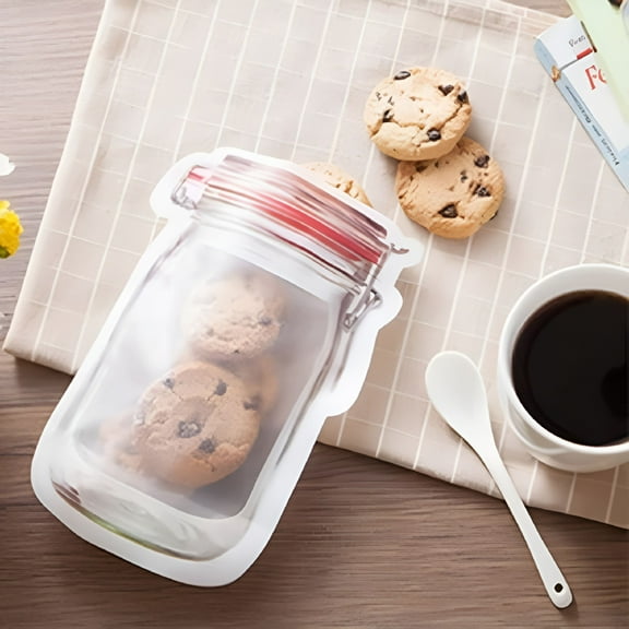 ACDANC Gallon Bags Storage Food Produce Fridge 10Pc Bags Fresh Reusable Preservation Freezing Jar Kitchen,Dining & Bar Bags Sandwich Bags