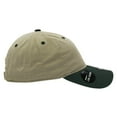 thumbnail image 4 of Decky 205 6 Panel Low Profile Relaxed Cotton Dad Hat-Khaki/Forest, 4 of 4