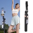 thumbnail image 1 of Extendable Phone Selfie Stick, 5.9FT 360 Degree Rotation Auto Face Tracking Selfie Stick  Control Adjustable Clamp with Remote Control for Camera, 1 of 7
