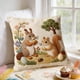 thumbnail image 5 of Funda de cojín decorativa con bordado de pelusa corta | Funda de cojín suave para sofá, cama, sillón | Funda de cojín decorativa para sala de estar y dormitorio, 5 of 6