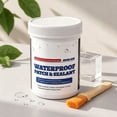 thumbnail image 5 of Lenkho Clear Waterproof Patch & Sealant With Applicator Brush, UV & Chemical Resistant Liquid Rubber Seal Coating for Roof, Pipe, Wall Cracks & Indoor Outdoor Leak Repair, 5 of 8