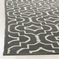 thumbnail image 3 of SAFAVIEH Montauk Raeyln Geometric Cotton Runner Rug, Dark Grey/Ivory, 2'3" x 7', 3 of 6