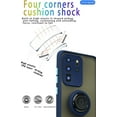 thumbnail image 2 of is Specially Designed for Samsung Galaxy S20 Ultra Anti-Fall,Anti-Fingerprint, Built-in 360° Rotating Ring Bracket Solid and Durable Magnetic car Phone case, Suitable for 6.9inches Male-Blue, 2 of 12