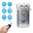thumbnail image 4 of WAFU WF-018 Wireless Remote Control Lock Invisible Keyless Door Entry Intelligent Lock Zinc Alloy Metal Smart Door Lock with 2 Remote Keys Smart Home Villa Office Access Control System, 4 of 7