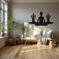 thumbnail image 2 of LaModaHome Relaxing Yoga Metal Wall Art, Christmas Gift for Her, Women Meditating Pattern Decor, Zen Wall Accent, Home Artwork, Chic Wall DecorHome Decoration Gift -15.7"x28.3"/40x72cm, 2 of 5