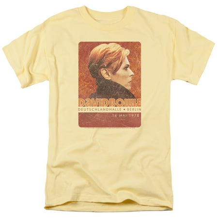 - David Bowie Stage Tour Berlin 78 Mens Short Sleeve Shirt