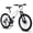 White, variant on Juuar 26" Mountain Bike for Men, 21 Speed Disc Brake Front Suspension City Commuter Bicycle, White