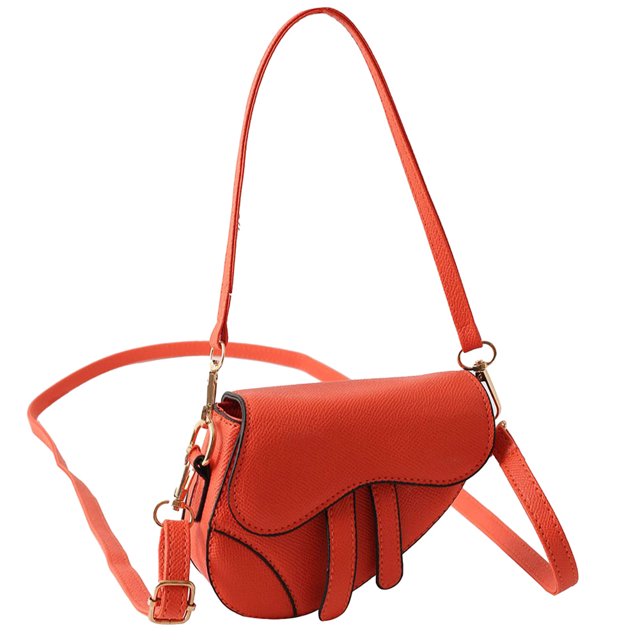 Bolso Bandolera para Mujer Bolso Bandolera Informal A La Minibolsos (naranja)