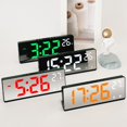 thumbnail image 4 of Reloj despertador Digital con Control de voz, alarma Dual, modo nocturno, LED, 12/24H, 4 of 4