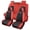 Black Red-Full Set, variant on Front Seat Covers Fit for Toyota RAV4 2001-2026, Premium Faux Leather Waterproof Breathable Anti‑Slip Seat Protectors, Gray&Beige