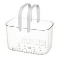 thumbnail image 4 of Cesta de Caddy de Ducha, Cesta de Ducha de Ducha Transparente Canasta Multipósito de Gran Capacidad Diseño Hueco Liviano para Baño, 4 of 7