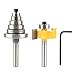 thumbnail image 3 of Nxtop 1/4 Inch Shank Rabbet Router Bit with 6 Bearings Set | 1/8", 1/4", 5/16", 3/8", 7/16", 1/2" Bearings, 3 of 4