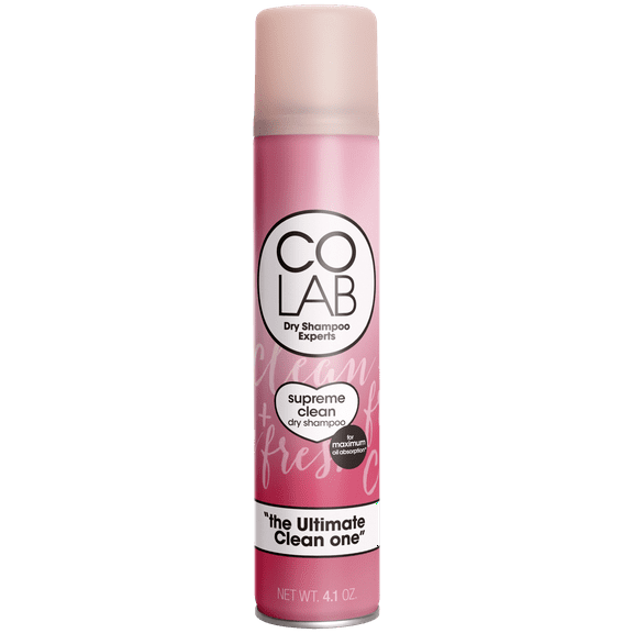 COLAB Dry Shampoo Supreme Clean - Fresh Marine-Inspired Scent - 4.1oz