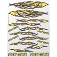 thumbnail image 1 of XXX Main Racing XXXS027 Flammable Sticker Sheet, 1 of 1