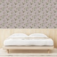 thumbnail image 3 of Ambesonne Floral Design Peel & Stick Wallpaper for Home, Simplistic Rose Leaf, 13"x72", Pale Pink Jade Green Dust, 3 of 5