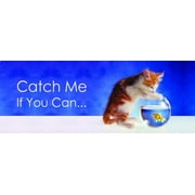 Gift Trenz 3-D Motion Kitten and Goldfish Bookmark with 6" Ruler