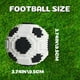 thumbnail image 2 of Juego de bloques de construcción LQPFBSM, microbalón de fútbol para adultos, 2 of 7