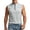 Gray, variant on Men's Sleeveless Sweatshirt Big and Tall Quarter Zip Tank Shirts Cooling Lightwieght Breathable Summer Workout Fitness Tops Gray XXXXXL