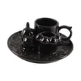 thumbnail image 2 of Palo Soporte Incienso Incienso Multipropósito Incienso Multipropósito Stick Sporter Smudge Bowl para sala de estar Decoración del hogar Negro, 2 of 8