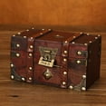 thumbnail image 6 of Storage Trunk with Lock Composite Board Bedroom Living Room Treasure Chest Collection Cabinet, 6 of 6