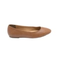 thumbnail image 3 of Balerina Flat Para Mujer Salamandra Ajuste Ideal Oficina Tan beige 25, 3 of 6