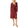 thumbnail image 1 of Mialoley Couple Matching Kimono Bathrobe Solid Color Long Sleeve Spa Night Hooded Robe for Soft Pajama Outfit, 1 of 9
