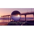 thumbnail image 2 of Amlong Crystal Clear Crystal Ball 150mm (6 inch) with Unicorn Stand and Gift Package for Decorative Ball, Lensball Photography, Gazing Divination or Feng Shui, and Fortune Telling Ball, 2 of 5