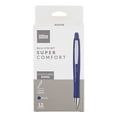 thumbnail image 2 of Office DepotSuper Comfort Grip Retractable Ballpoint Pen, 1.0 mm, Medium Point, Blue Barrel, Blue Ink, pk Of 12, OD37317, 2 of 2