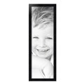 thumbnail image 2 of ArtToFrames 11" x 34" Black Stain Picture Frame, 11x34 inch Black Wood Poster Frame (WOM-4088), Pack, 2 of 8