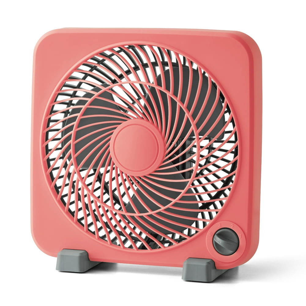 Mainstays 9 inch Personal Desktop Fan with 3 Speeds, Super Quiet Motor
