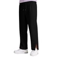 thumbnail image 7 of Duqingm Girls Sweatpants, Running Casual Sports Elastic Drawstring Waist Straight Leg Pants with Pockets (Black,11-12 Years), 7 of 7