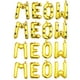 thumbnail image 1 of KAKOWELY 2 juegos de globos con forma de letras y calcomanías de garra para fiestas de cumpleaños, diseño dorado, 1 of 5