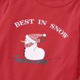 thumbnail image 5 of DuoJiaJ European And Letters LET IT SNOW Printed Family Parent Child (Baby Style), 5 of 5
