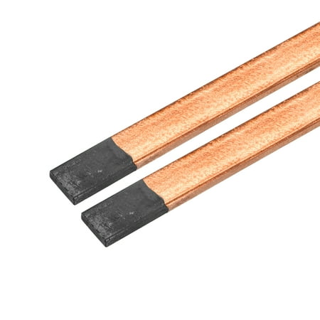 

Uxcell Flat Gouging Carbon Electrode Rod Copper Coated Gouging Rod 355x15x5mm Pack of 2