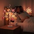 thumbnail image 5 of 23.62Inch Valentines Birch Tree with Heart Hanging Ornaments & Light, Perfect for Home Valentine Wedding Decor, 5 of 6