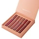thumbnail image 4 of Lápiz labial para mujer, tinte labial, brillo labial, juego de 6 unidades de brillo labial Velvet Mist Face, caja de brillo labial mate para mejillas, lápiz labial líquido para mujer, juego de brillo, 4 of 5