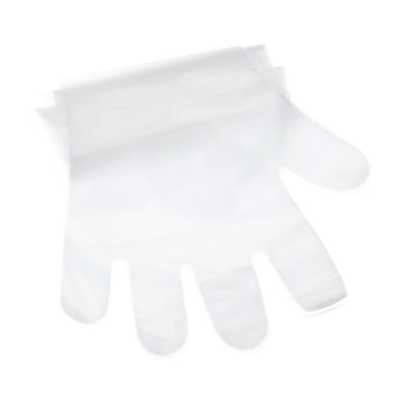 Uxcell 35" x 10" Disposable Full Arm Gloves, 50 Pcs, White,Thicker