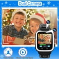 thumbnail image 2 of Smart Watch for Kids Boys Girls - Kids Toys for 3-10 Year Old, Toddler Watch with 25 Games Dual Camera Music Pedometer, Birthday Gifts for Boys 3 4 5 6 7 8 9 10 (Black), 2 of 6