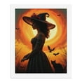 thumbnail image 5 of Paint By Numbers Kit for Adults Beginner - DIY Witch Silhouette Sunset Bats Cat Canvas Painting Kits for Adults, Frameless Paint By Number for Adults for Home Wall Decor 16x20 Inch, 5 of 7