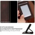 thumbnail image 6 of Decase Leather Wallet Case for iPhone 14 Plus Magnetic Closure with Card Slots Holders Money Pocket Kickstand Shockproof Protective Case For iPhone 14 Plus,Brown, 6 of 7