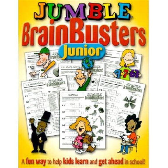 Pre-Owned Jumbles(r) Jumble Brainbusters Junior: Because Learning Can Be Fun!, (Paperback)