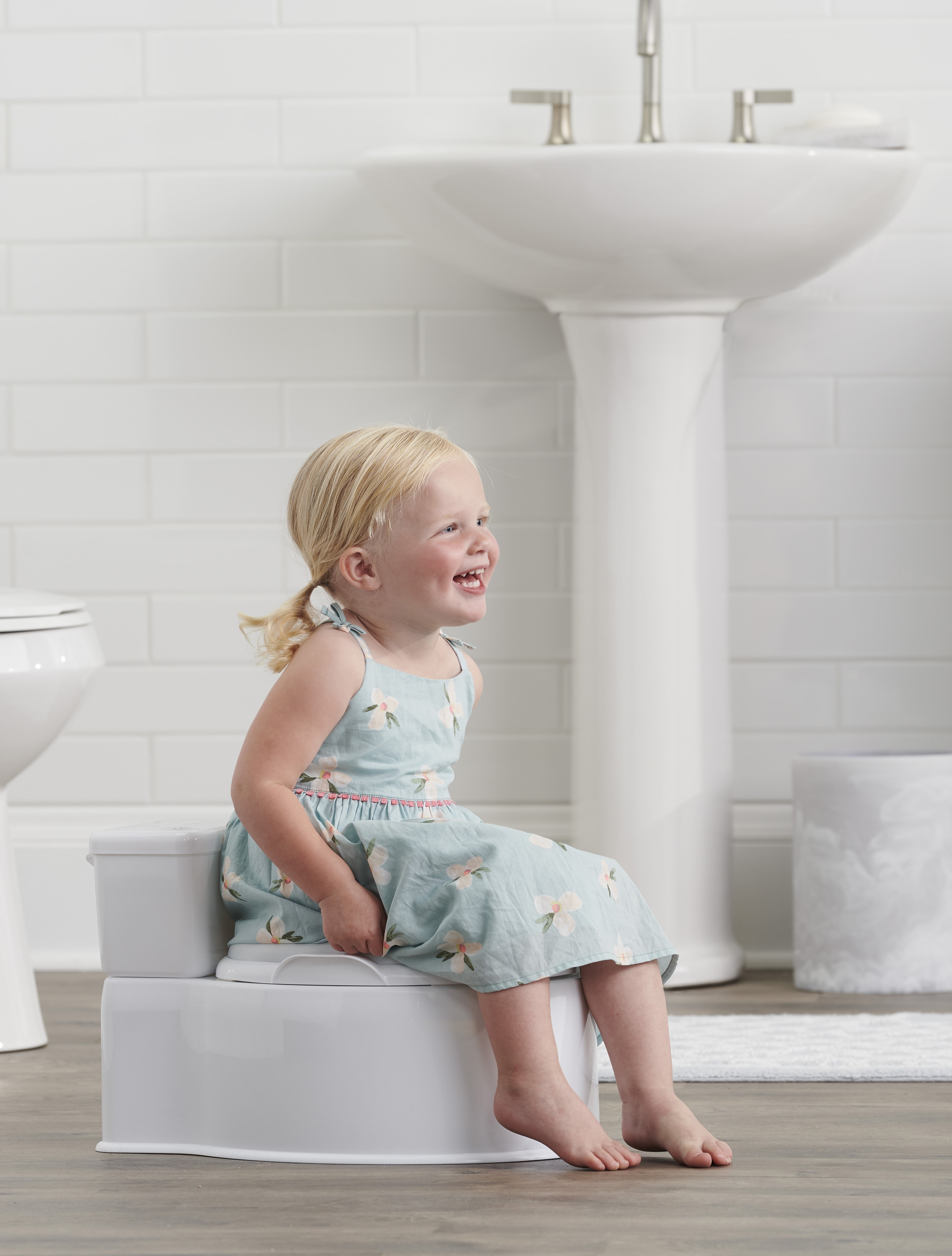 with Flushing Sounds and Wipe Potty Training Toilet for Toddler Boys & Girls 