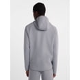 thumbnail image 4 of Athletic Works Men's Fusion Knit Full Zip Hoodie Jacket, Sizes XS-3XLT, 4 of 6