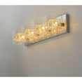 thumbnail image 2 of E22834-18SVPC ET2 Lighting Gem-4 Light Bath Vanity in Modern style-31 Inches wide by 5.25 inches high-Polished Chrome Finish-Silver Shade Color, 2 of 5