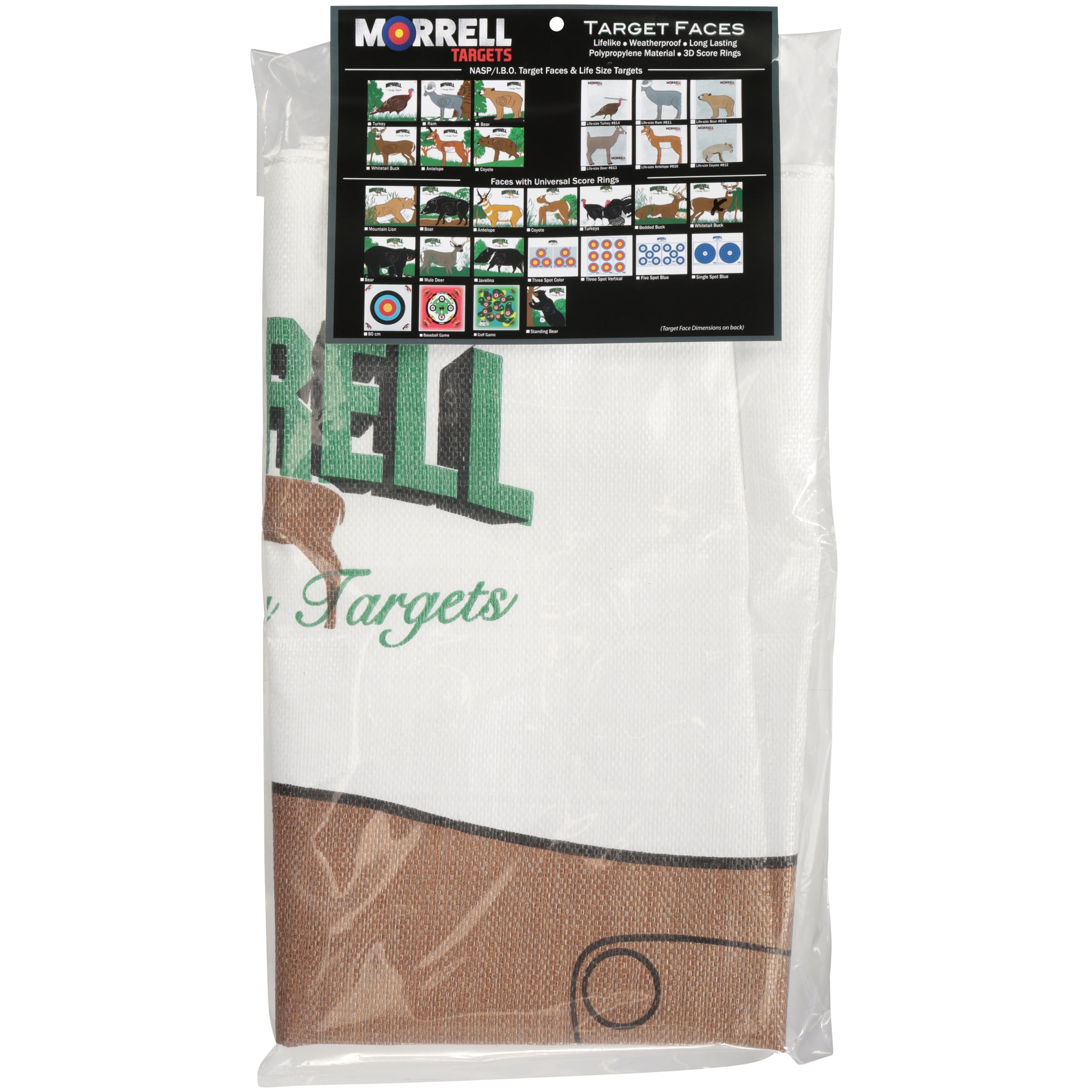 Morrell Whitetail Polypropylene Archery Target Face