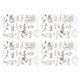 thumbnail image 2 of Sellos transparentes para manualidades, Material TPR reutilizable interesante, herramienta de álbum de recortes con apariencia transparente, 4 Uds., 2 of 14
