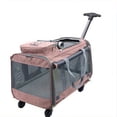 thumbnail image 3 of Airline-Approved Cat Carrier: Detachable, Wheeled Pet Carrier for Dogs and Cats, 3 of 5