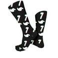 thumbnail image 2 of Tiweut 67 Socks Meme 6 7 Basketball Socks Funny Six Seven Design Novelty Socks,Black4,One Size, 2 of 7