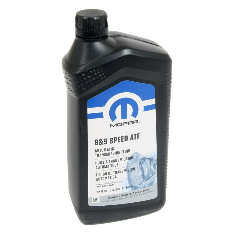 Mopar 8 and 9 Speed Automatic Transmission Fluid, Case of 6 Quarts