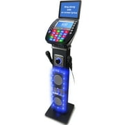 Akai 640W Bluetooth Karaoke Pedestal System with USB Playback and Recording